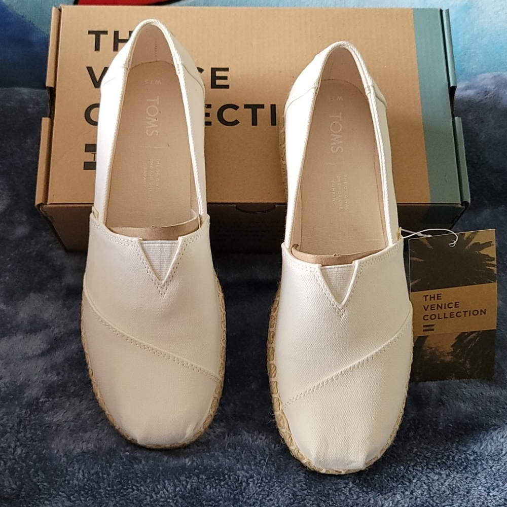 Toms platform alpargata